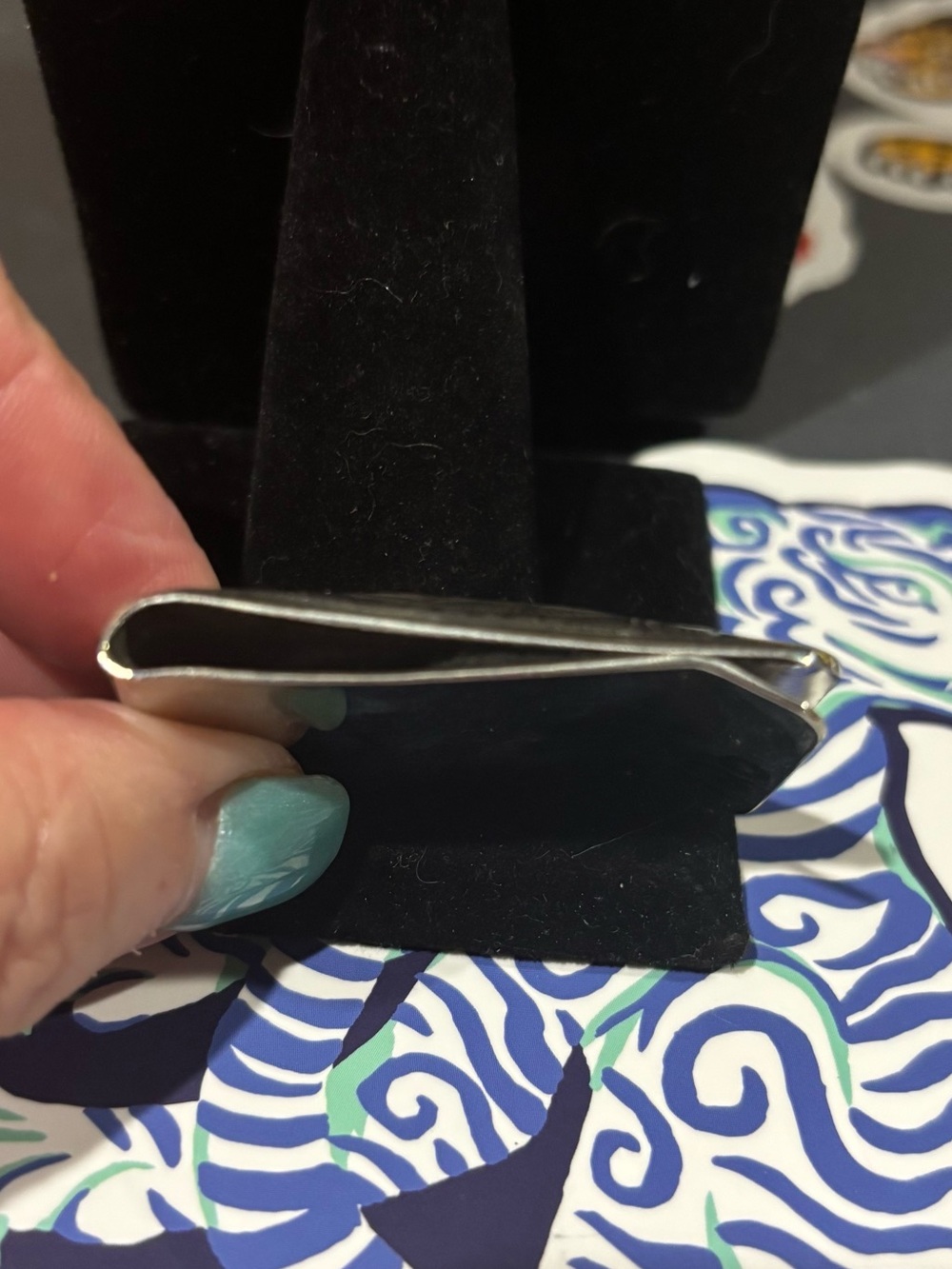 Navajo Made Money Clip - Picture 4 of 4